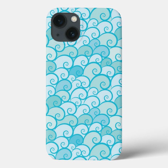 Sea Pattern Case-Mate iPhone Case (Back)