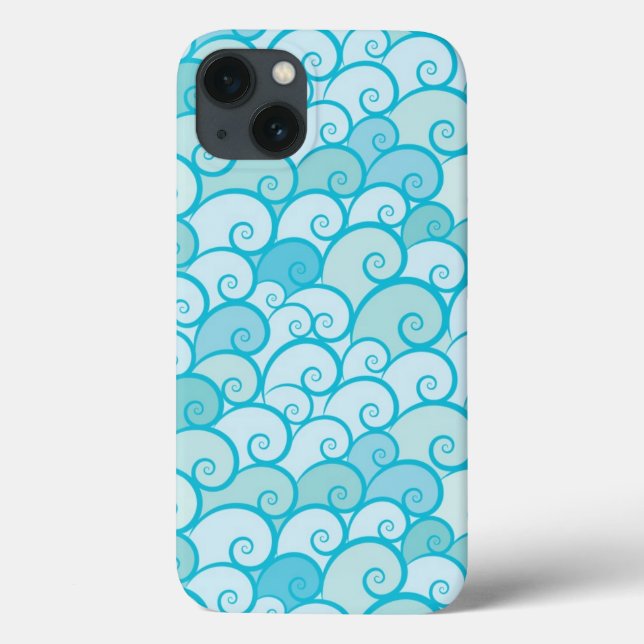 Sea Pattern Case-Mate iPhone Case (Back)
