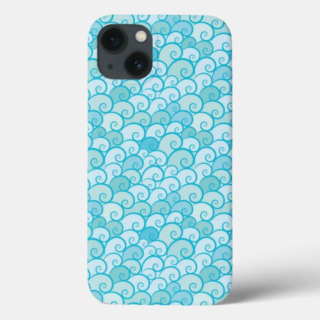Sea Pattern Case-Mate iPhone Case (Back)