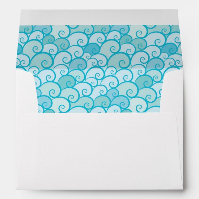 Sea Pattern Envelopes (Back (Bottom))
