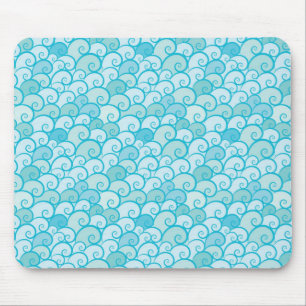 Sea Pattern Mouse Mat