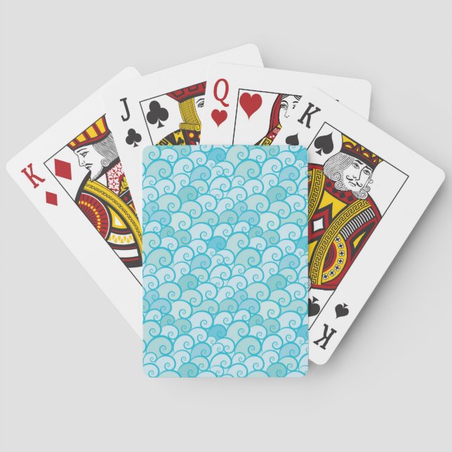 Sea Pattern Playing Cards (Back)