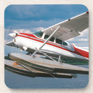 Sea Plane Taking Off, Victoria Falls, Zimbabwe Coaster