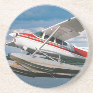 Sea Plane Taking Off, Victoria Falls, Zimbabwe Coaster