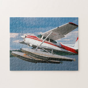 Sea Plane Taking Off, Victoria Falls, Zimbabwe Jigsaw Puzzle