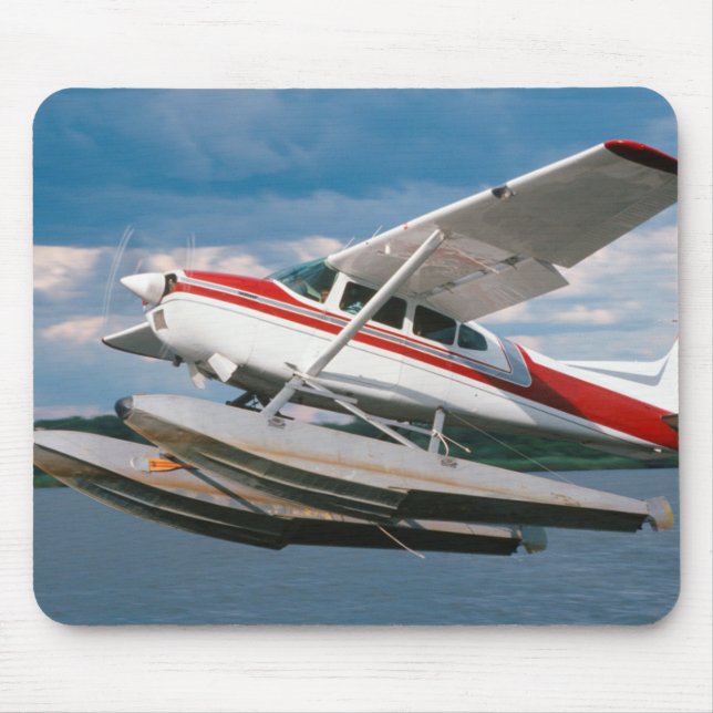 Sea Plane Taking Off, Victoria Falls, Zimbabwe Mouse Mat (Front)