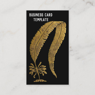 Sea Plants - Greek Seaweed Ocean Beach Business Card