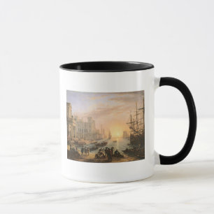 Sea Port at Sunset, 1639 Mug