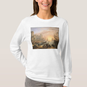 Sea Port at Sunset, 1639 T-Shirt