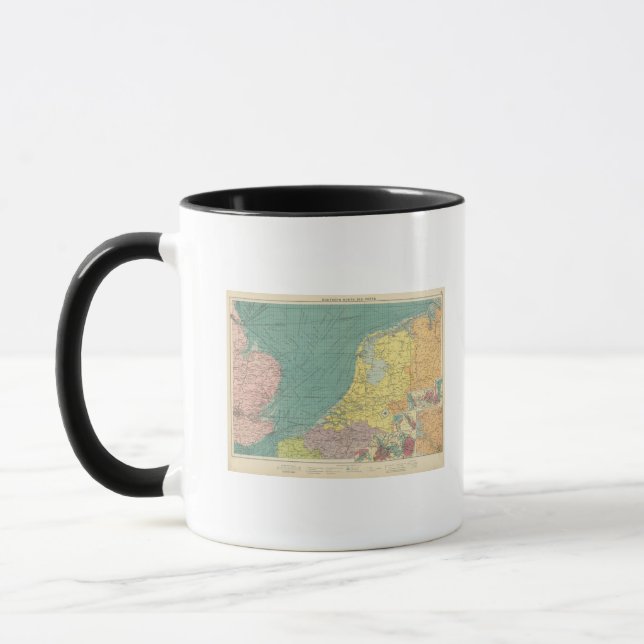 Sea ports of England Mug (Left)