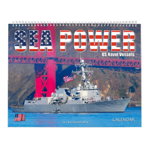 SEA POWER – US Naval Vessels Calendar