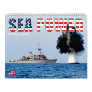 SEA POWER – US Naval Vessels Calendar