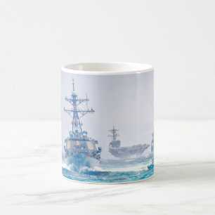 SEA POWER – US Naval Vessels Mug