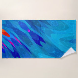 Sea Ripple Beach Towel