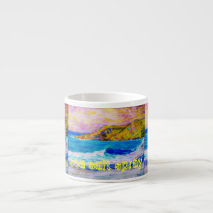 sea salt spray Art Espresso Cup