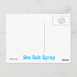 sea salt spray Art Postcard