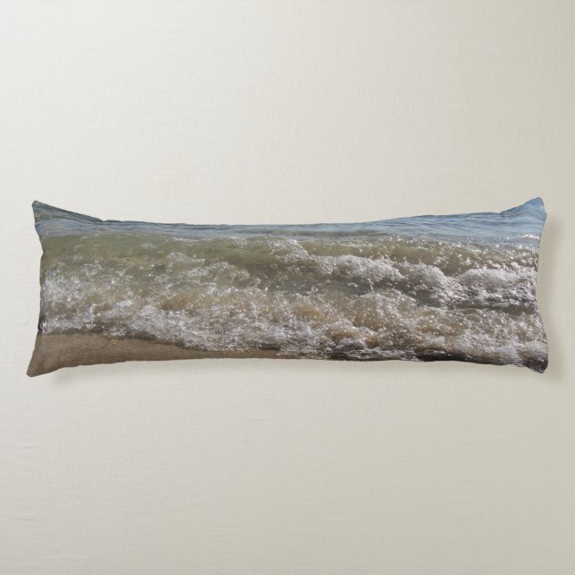 Sea & Sand Beach Waves Body Cushion (Front)