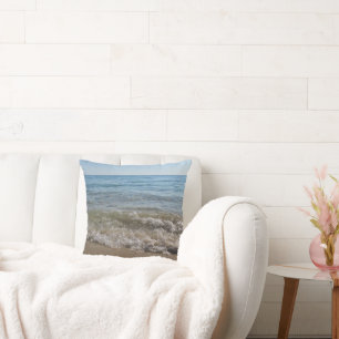 Sea & Sand Beach Waves  Cushion
