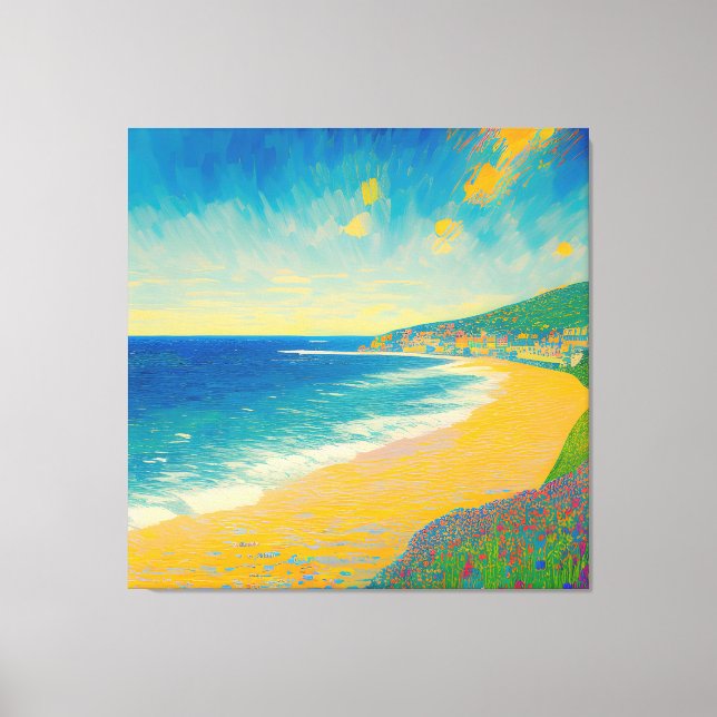 Sea Scape 07 Canvas Print (Front)