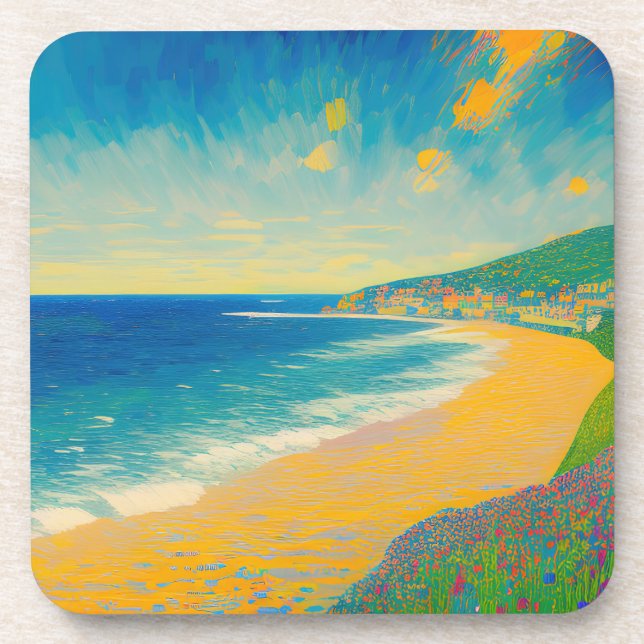 Sea Scape 07 Coaster (Front)