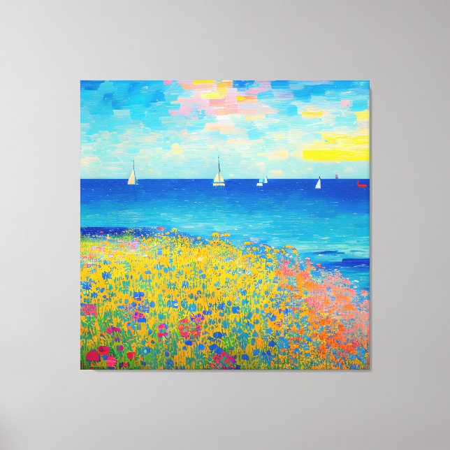 Sea Scape 08 Canvas Print (Front)