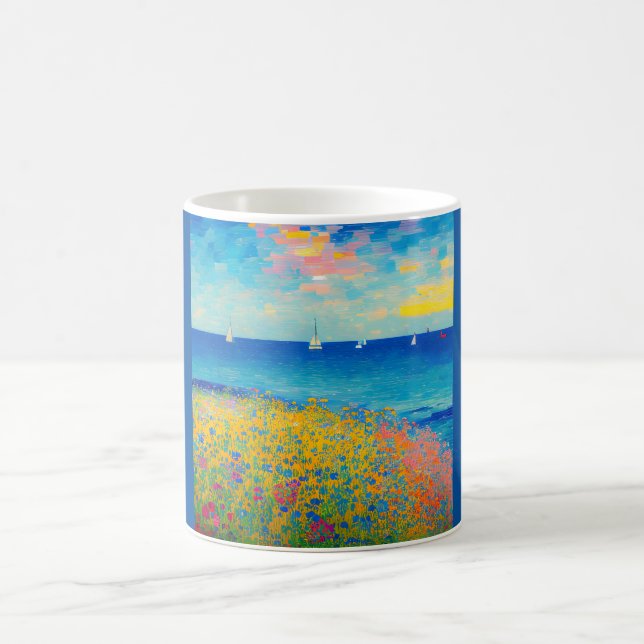 Sea Scape 08 Coffee Mug (Center)