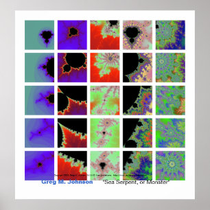 Sea Serpent, or Monster Poster