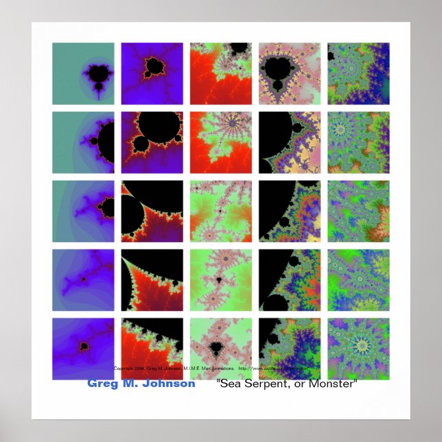 Sea Serpent, or Monster Poster (Front)