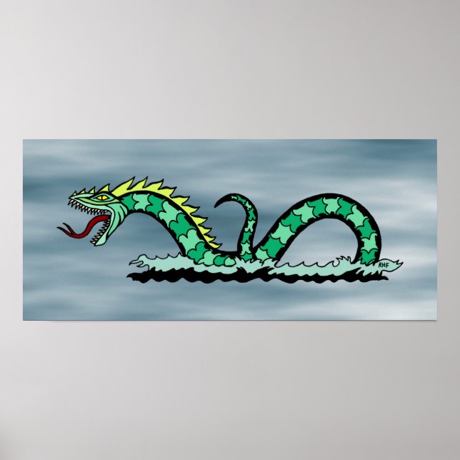 Sea Serpent Poster (Front)