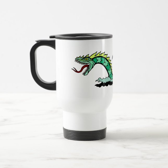 Sea Serpent Travel Mug (Left)