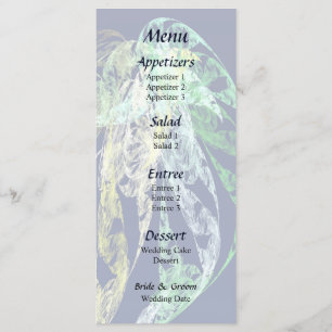 Sea Serpent Wedding Menu