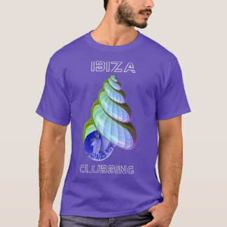 Sea shell abstract Ibiza clubbing T-Shirt