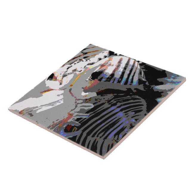 Sea Shell Abstract Tile (Side)