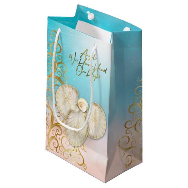 Sea Shell Angel Gift Bag (Front Angled)