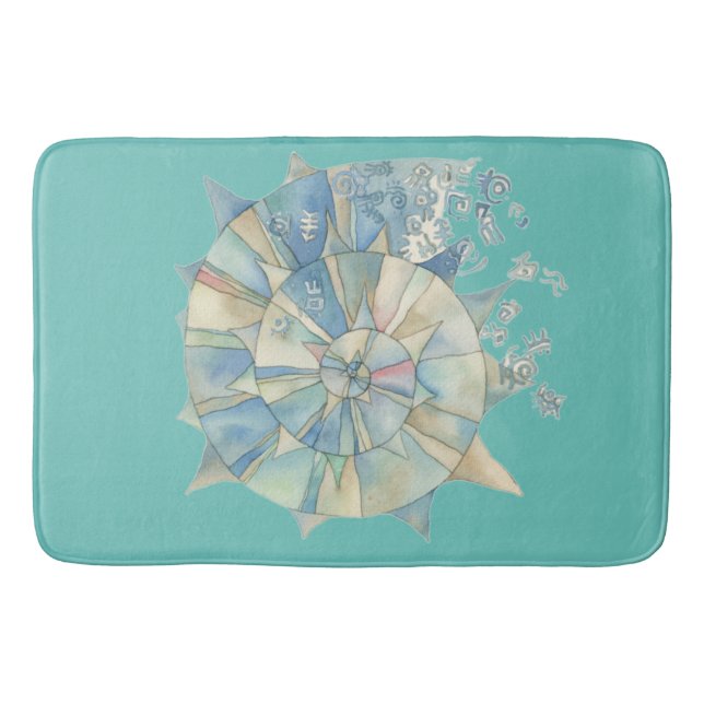 sea shell bath mat (Front)