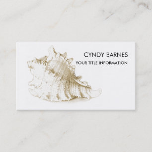 Sea Shell Business Card