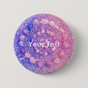 Sea Shell Button Background