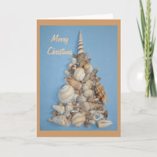 Sea Shell Christmas Card