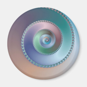 Sea Shell - Fractal Magnet