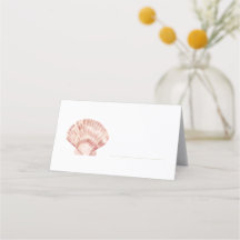 Sea Shell place card