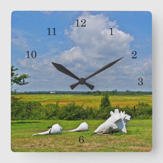 Sea Shell Wall Clock (Front)