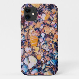 Sea Shells and Pebbles iPhone 11 Case