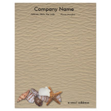 Sea Shells and Sandy Beach