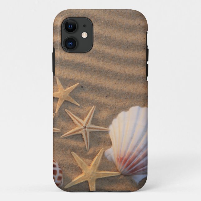 Sea Shells And Starfish Case-Mate iPhone Case (Back)