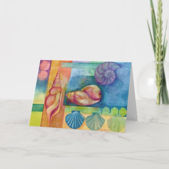 Sea Shells Card (Front)