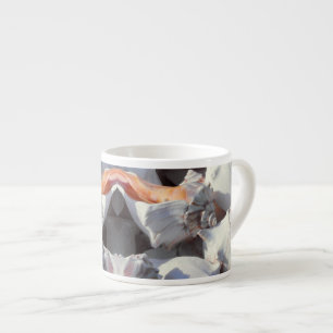 Sea Shells in sunlight and shadow Espresso Cup