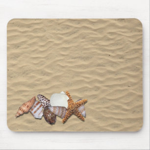 sea shells mouse mat