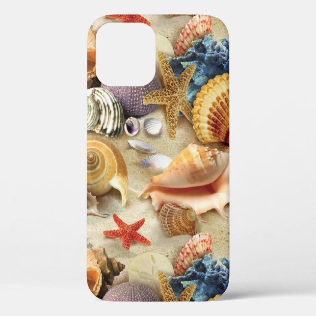 Sea shells on beach Case-Mate iPhone case (Back)