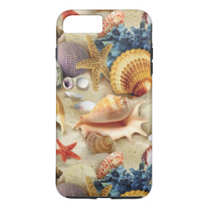 Sea shells on beach iPhone 8 plus/7 plus case
