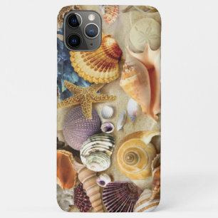 Sea shells on beach iPhone 11 pro max case
